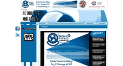 Desktop Screenshot of futbol7malaga.com